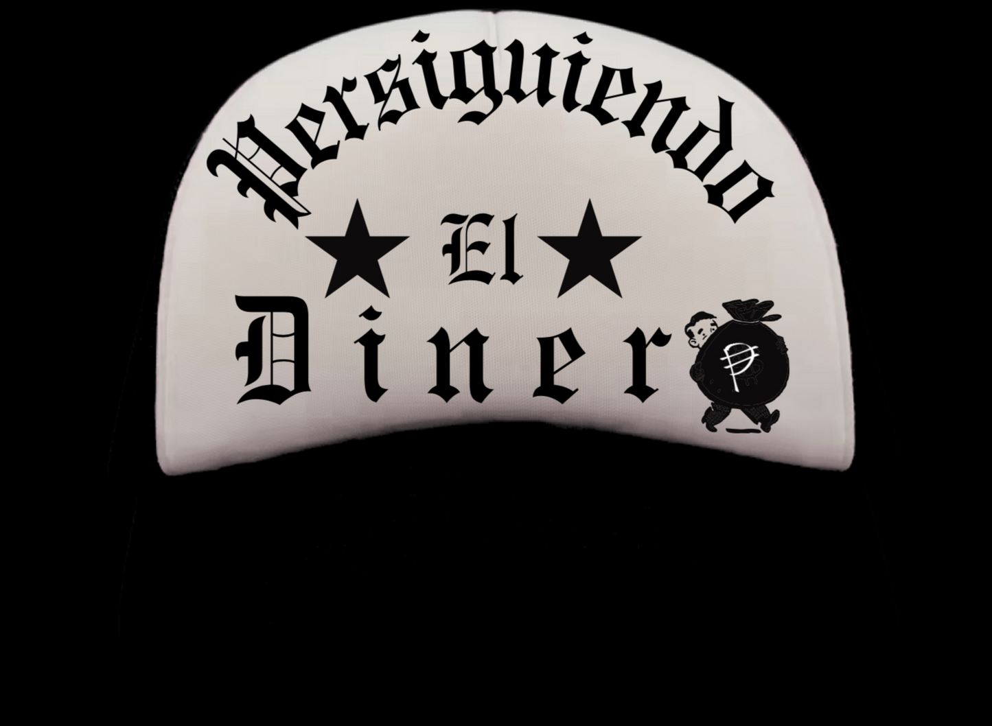 Persiguiendo El Dinero Trucker hat